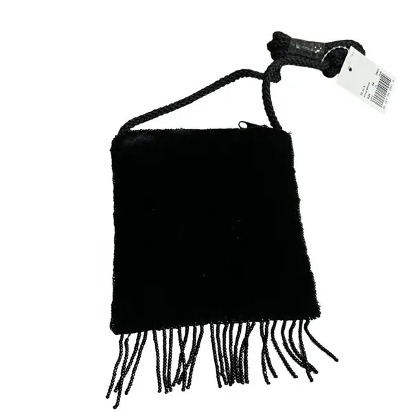 Velvet Beaded Leopard Mini Crossbody Shoulder Bag - Image 3