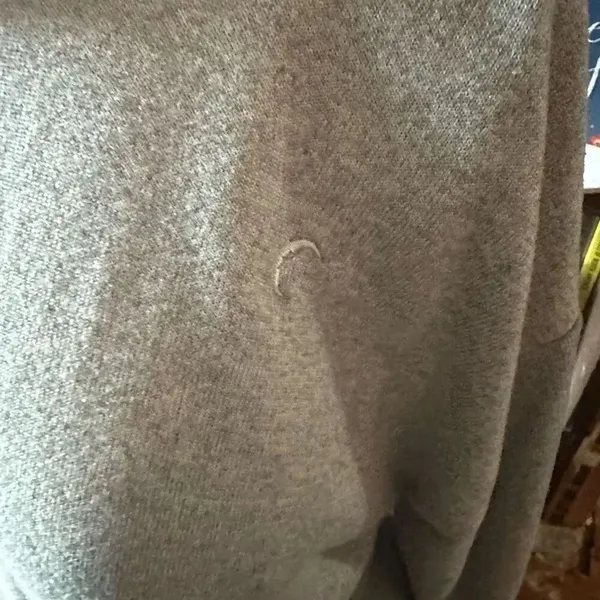 Zyia Active heathered gray Athleisure asymmetrical boyfriend hoodie - Image 3