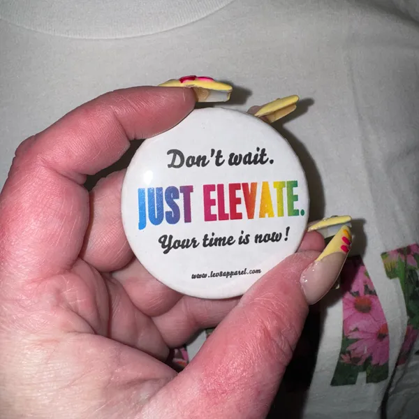Just elevate tee White Size L - Image 5