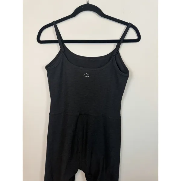 Beyond Yoga Beyond Yoga Spacedye Uplevel Midi Jumpsuit Black Sz M NEW $138 MSRP - Image 12
