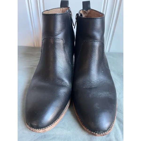 Platform ankle boots madewell Brenner black size 9 - Image 5