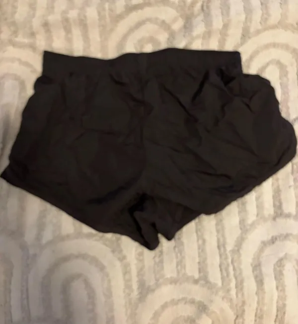 PINK Victoria's Secret Black Athletic Shorts, Sz M - Image 2