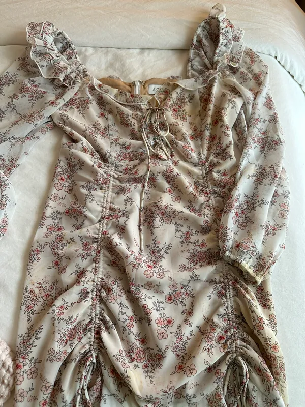 Amazing Lace Floral Mini Dress - Image 3