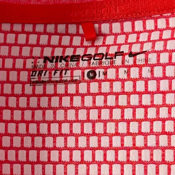 Nike Dri-FIT women’s Half-Zip coral Golf Top- Medium - Image 5