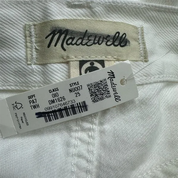 Madewell Women's White Flare & Wide Leg Jeans - Image 7