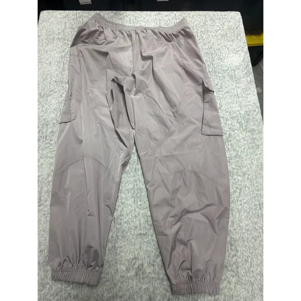 Under Armour Womens Unstoppable Wvn Sheen Cargo‎ Pants Mauve 1389672 Size Large - Image 5
