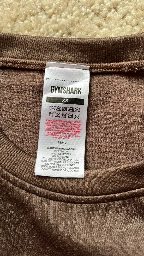 Gymshark Long-sleeve Crop Top - Image 3