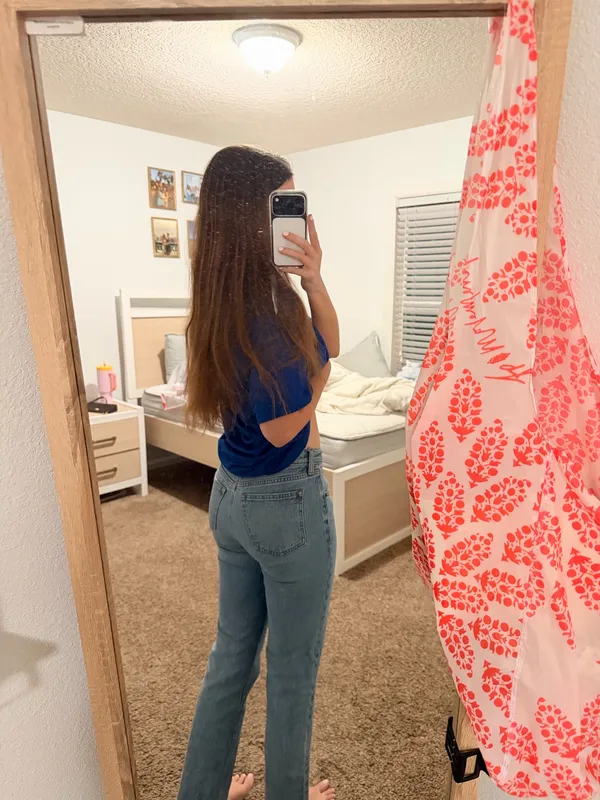 Abercrombie Mid-Rise Jeans Straight 90s - Image 2