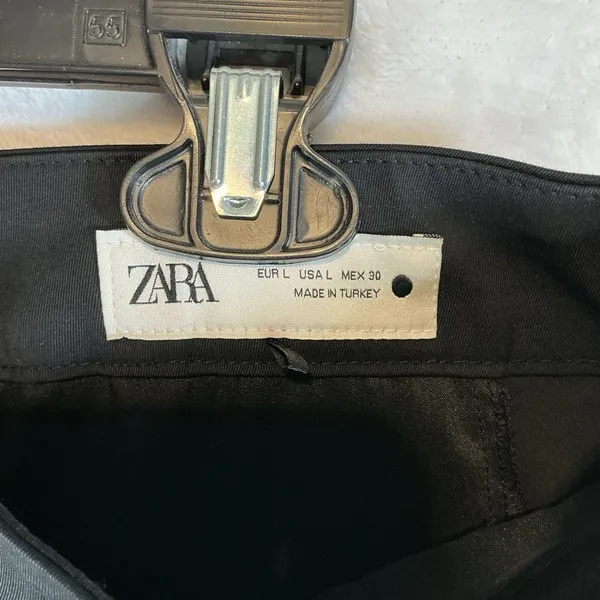 Zara Black Cropped Women's Pants 063 - Image 3