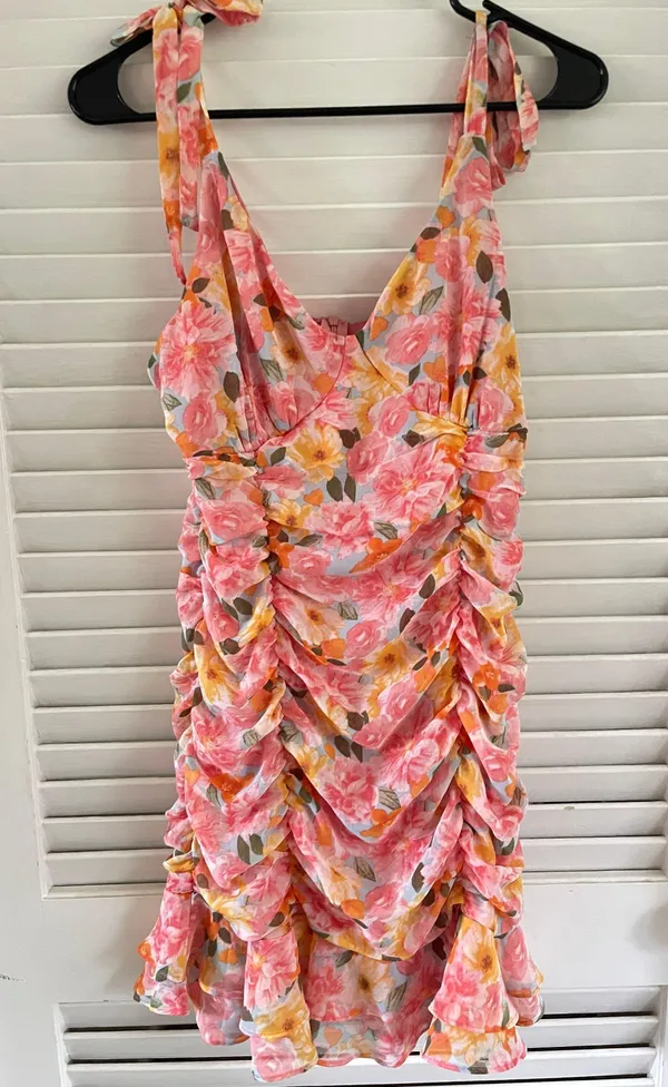 Floral Dress Multi Size M - Image 3