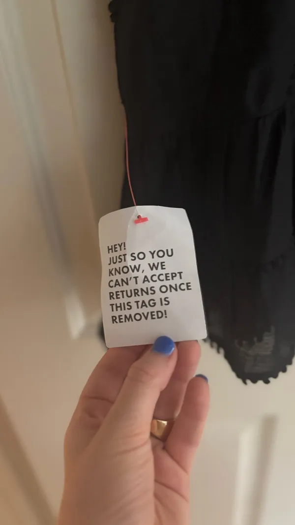 ASOS Mini Dress Black - Image 4