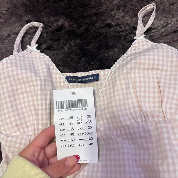 Brandy Melville tie back top - Image 5