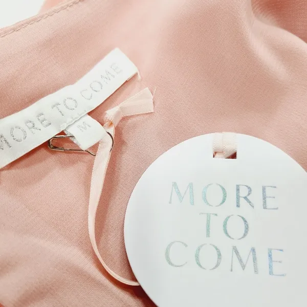 MORE TO COME Khloe Ruffle Sleeve Mini Dress in Blush Medium - Image 10