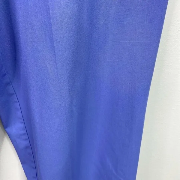 Denver Hayes Solid Blue Cargo Scrub Pants Bottoms Size XS - Image 7