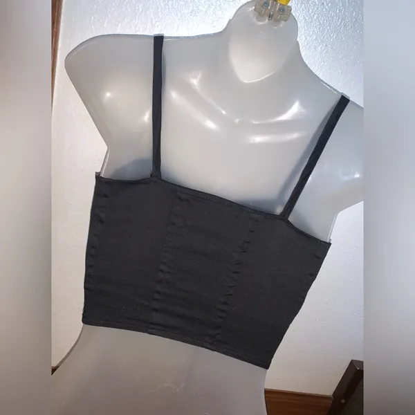 Nollie zipper tank top Black Size XS - Image 2