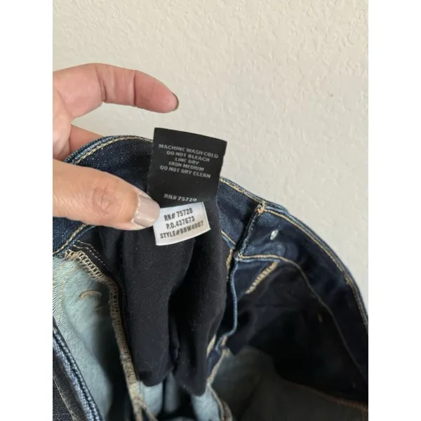Buckle Black Jeans Fit No.53 Straight Women’s 28x32 Dark Wash Mid Rise Stretch - Image 15