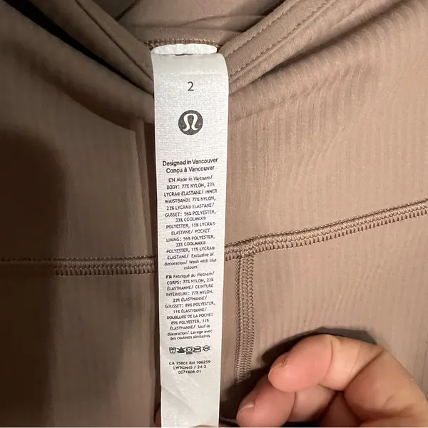 Lululemon Wunder Train High-Waisted‎ Ribbed 28’ Leggings - Image 7