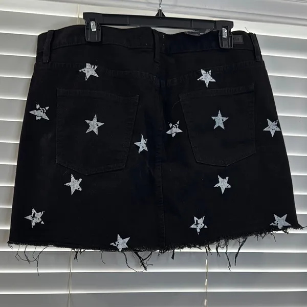 Umgee Black Embellished Mini Skirt Night Out - Image 2