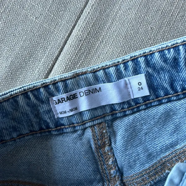 Garage Light Wash Denim‎ Shorts - Image 4