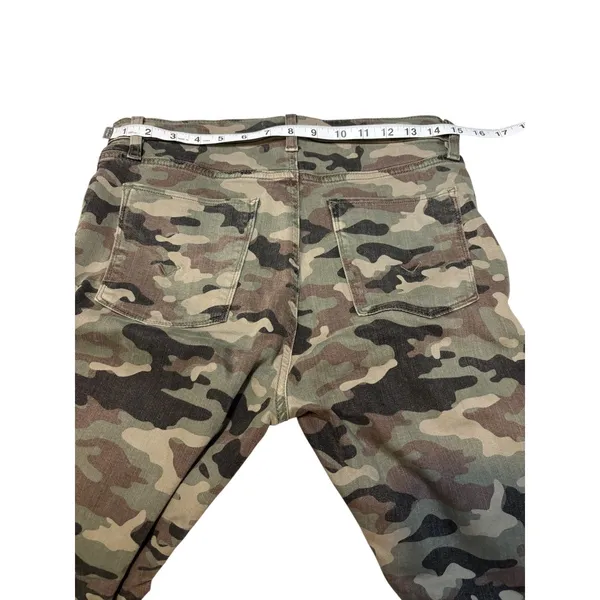 Hudson Barbara Super Skinny Camo Jeans Women’s Size 30 Stretch - Image 12