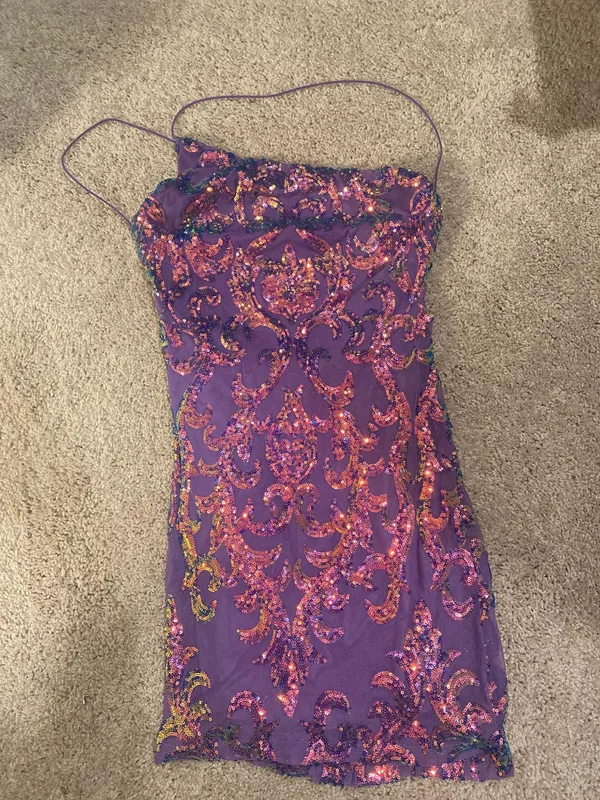 Lucy in the Sky purple dress - Image 2