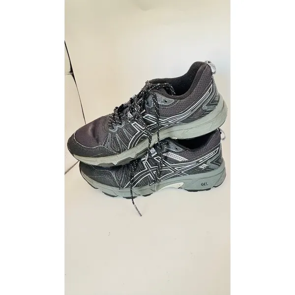 Asics Gel Venture 7 womens sz 8 running hiking shoes dark grey - Image 3