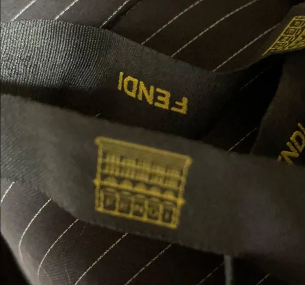 Fendi wrapping ribbon 90” Long - Image 2