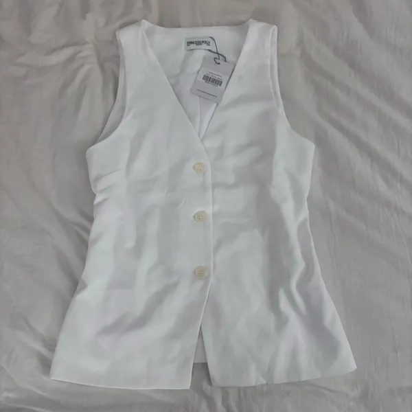 Princess Polly lesky top white - Image 2