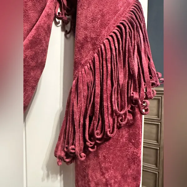 BLANK NYC & Free People vegan suede fringe jacket - Image 3