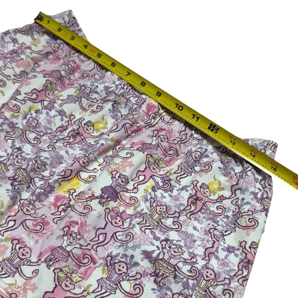 Roller Rabbit x LoveShackFancy Preppy Patchwork Polo Pajama‎ Set Dainty M - Image 8