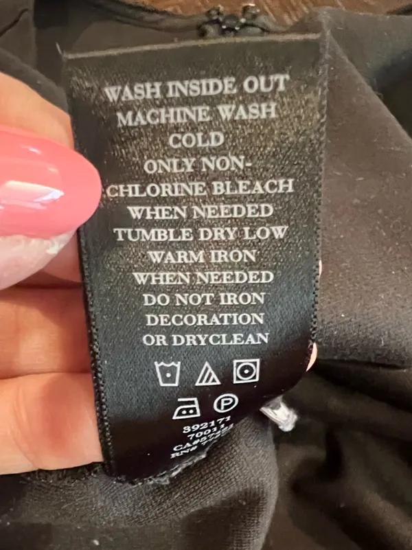 Ann Taylor Black Embellished Neck Sleeveless Top Size M EUC - Image 6