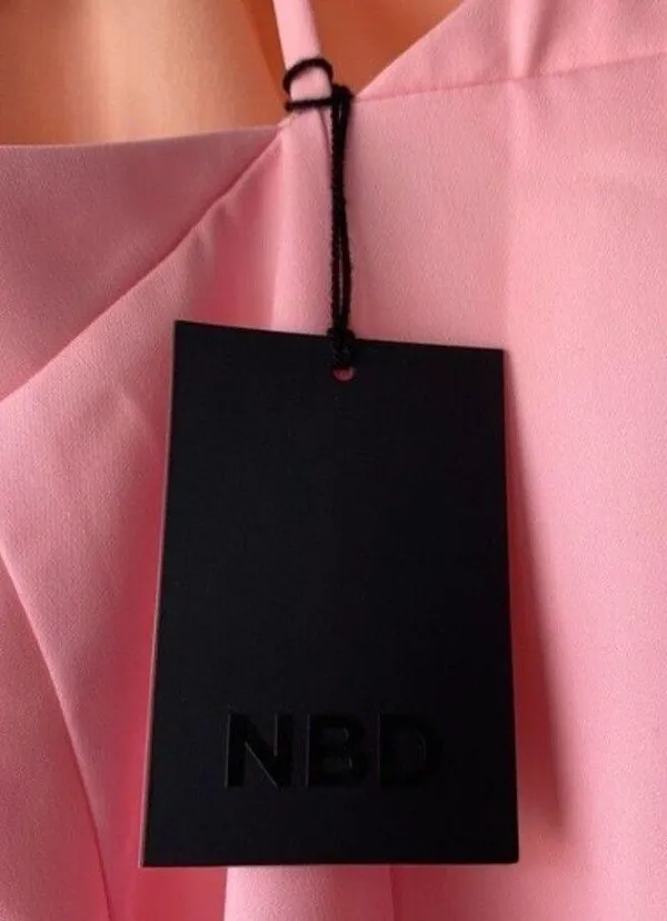 NBD pink one shoulder formal maxi dress - Image 7