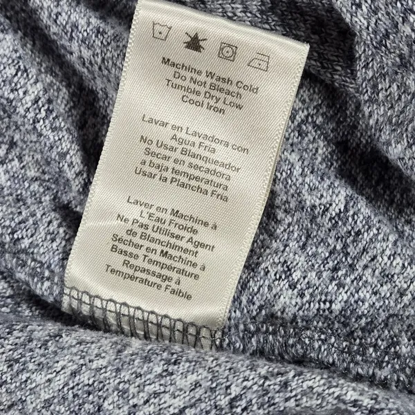 UGG Australia Womens‎ Cardigan Sweater Duster Open Front Pockets Blue Grey M - Image 6