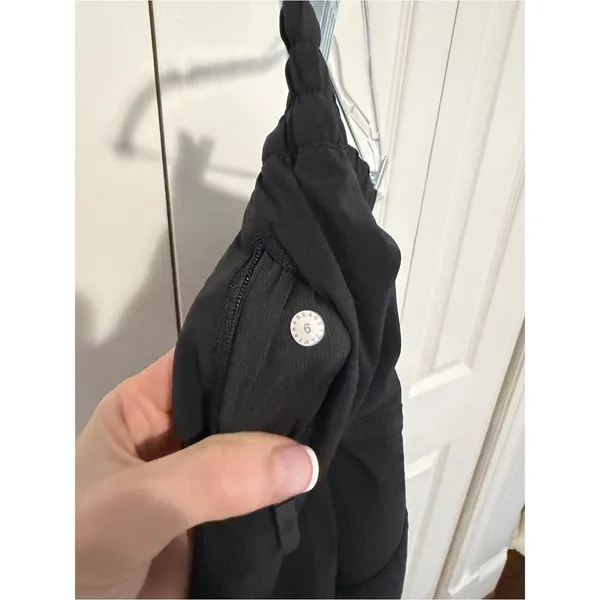 Lululemon Track That Short 4" Black Size 6 - Image 7