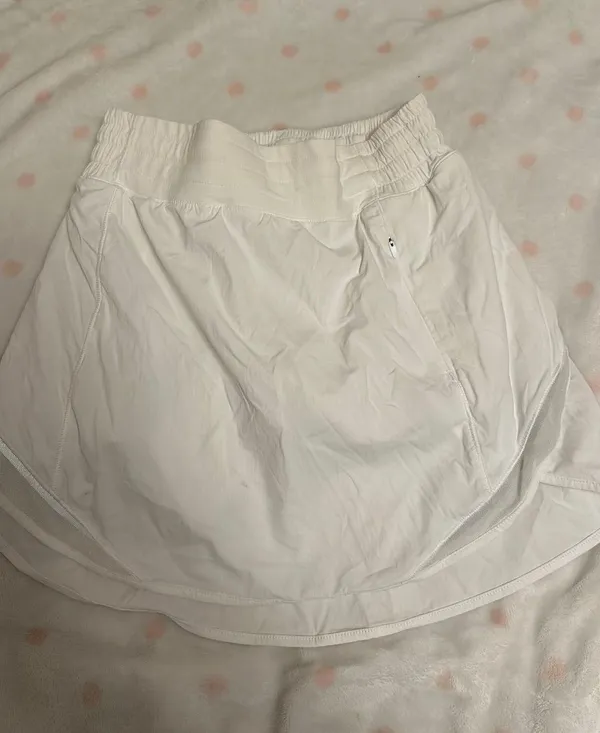 Lululemon White Tennis Skirt - Image 6