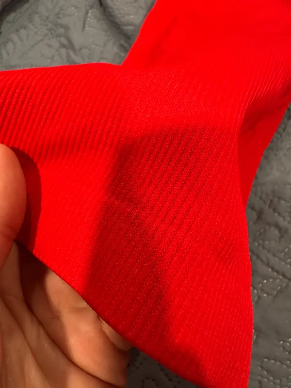 Red jumpsuit bootcut Size L - Image 4