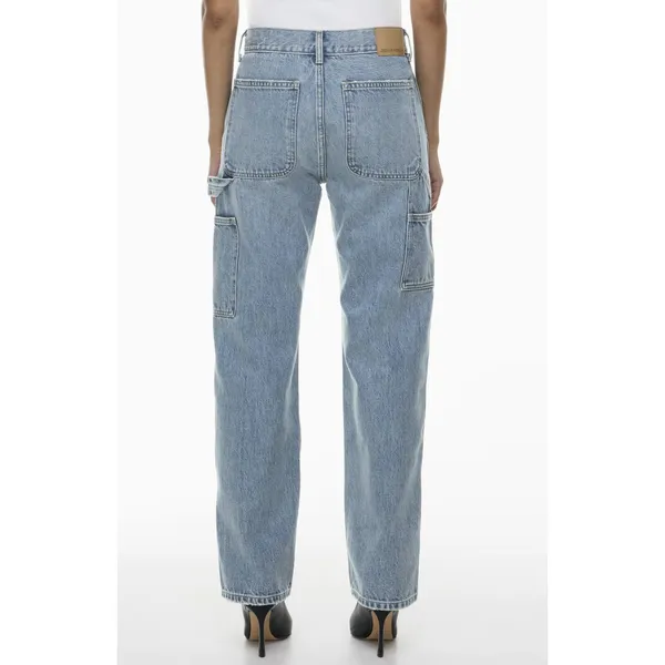 Aritzia‎ Denim Forum The Lou Low Rise Carpenter Loose Fit Utility Cargo Jeans - Image 2