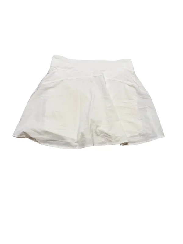 🤍 Lululemon White High Rise Flowy Tennis Skort Size 4 🤍 - Image 3