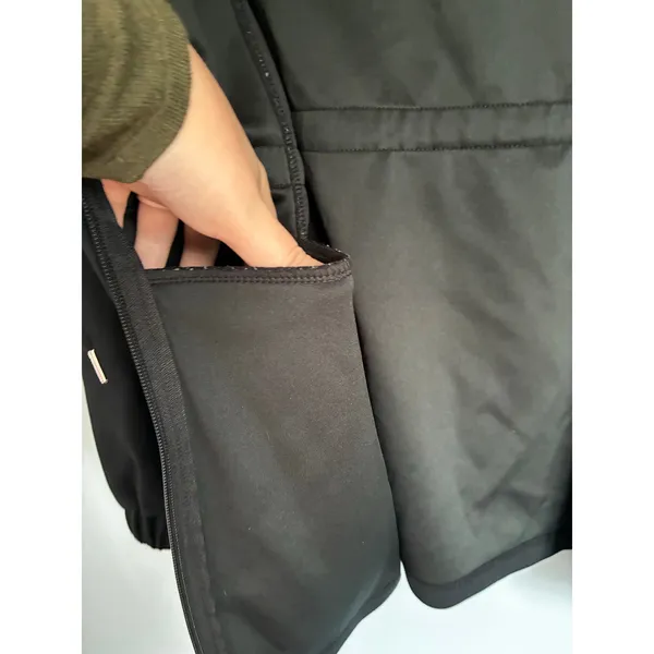 Spyder Hooded Waist Drawstring Jacket Black Women's XL - Image 7