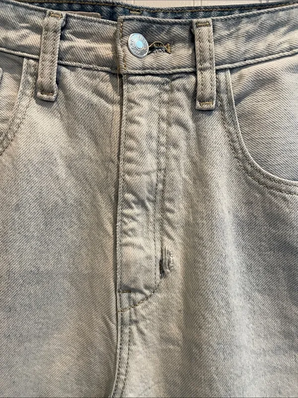 ANTHROPOLOGIE | PILCRO The Joey High-Rise Relaxed Jeans Light Wash Denim Size 25 - Image 9
