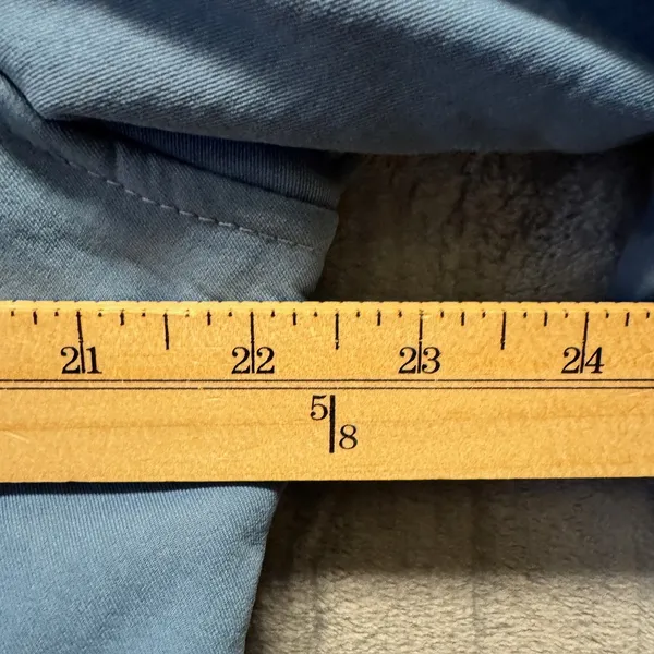 1963 | Ford‎ F250 Super Duty Sherpa Lined Softshell Jacket Blue Womens L - Image 3