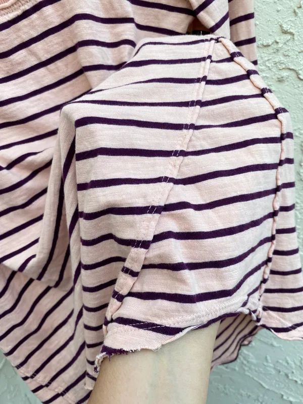 Free People Long sleeve Striped top Size L - Image 3
