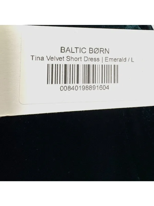 NEW Baltic Born Tina Velvet Dress In Emerald Green Size Large - Image 11