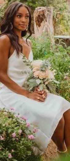 Show Me Your Mumu Verona Cowl Midi Dress small ivory Luxe Satin bridal white - Image 2