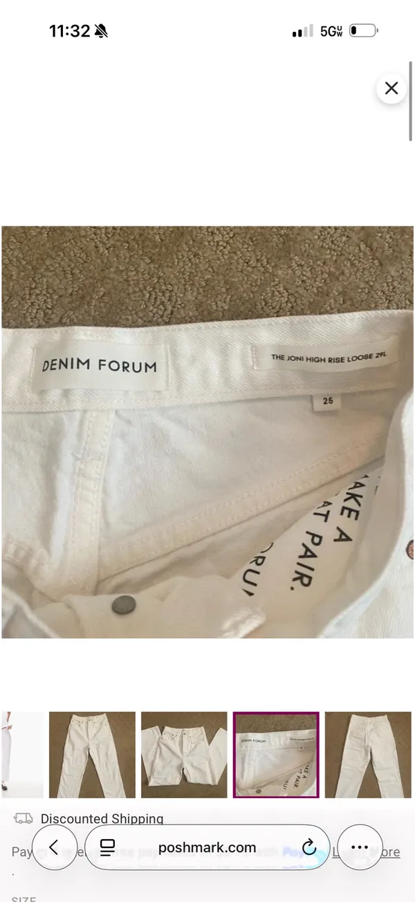 Denim Forum Aritzia Jeans High-Rise - Image 3