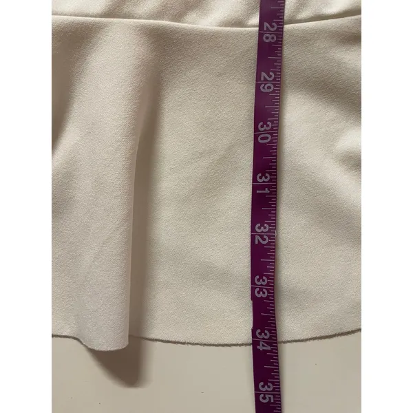 Altar’d State White/Cream Ruffled Mini Dress Size L - Image 12