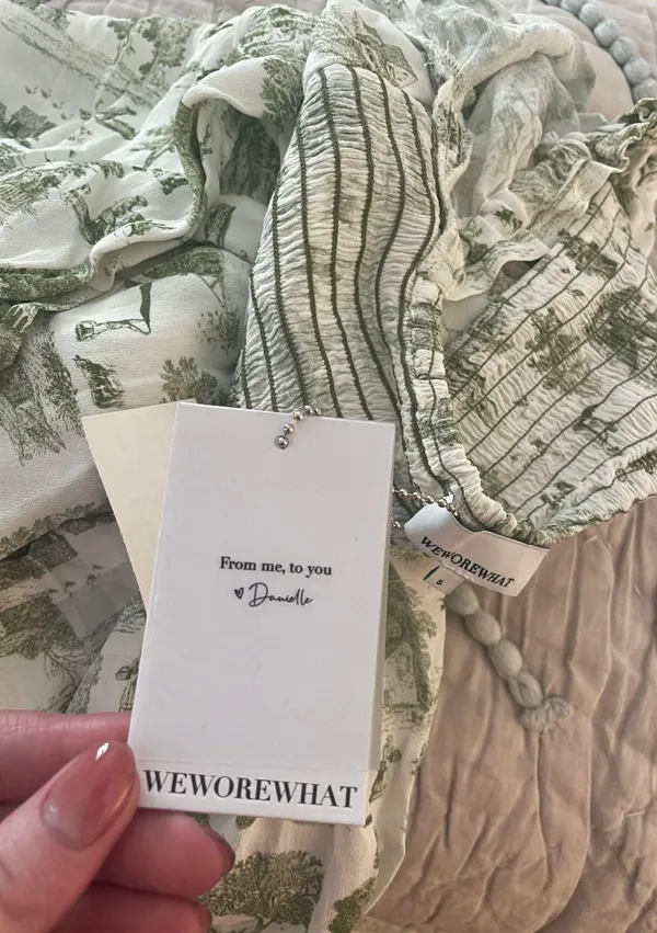We Wore What toile matching set - Image 5