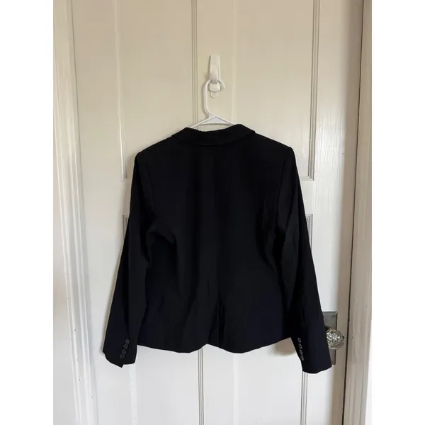 J.Crew navy blue wool blazer size 4 - Image 8