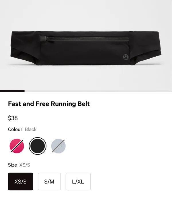 Fast And Free Running Lululemon Belt - Image 10