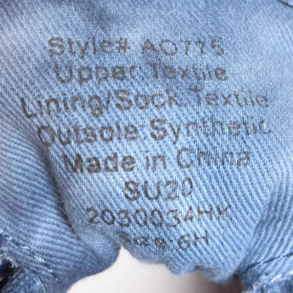 J. Crew Harbor Blue Tie-Dye Sneakers Size 6H (6.5) NWOT - Image 4